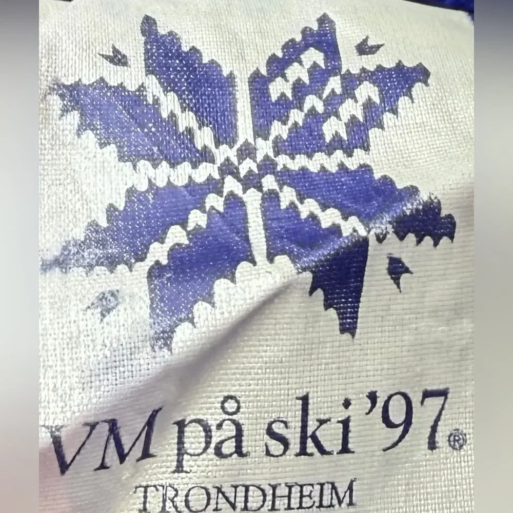 Swix Trondheim 100% ULL Patterned Sweater XL Norway